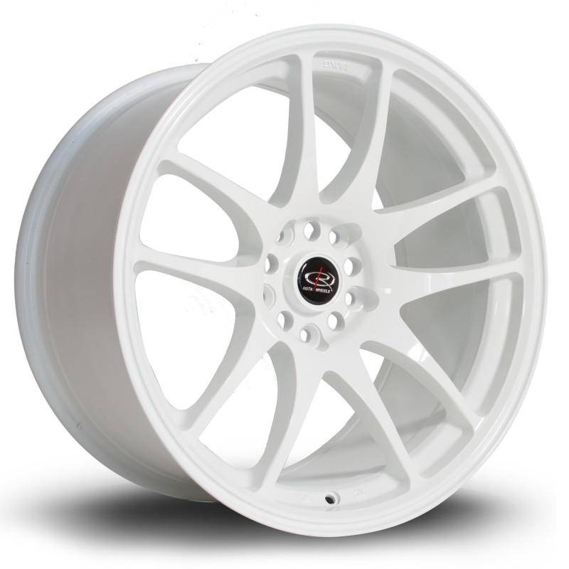 Rota Torque 18x9.5" 5x114.3 ET30, White