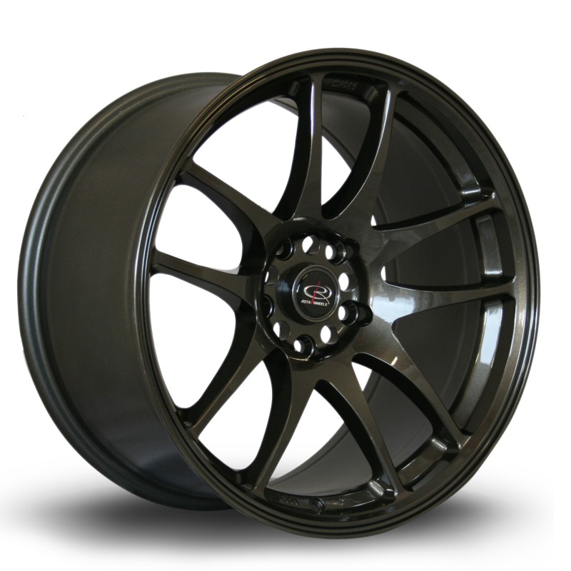 Rota Torque 18x9.5" 5x114.3 ET35, Gunmetal