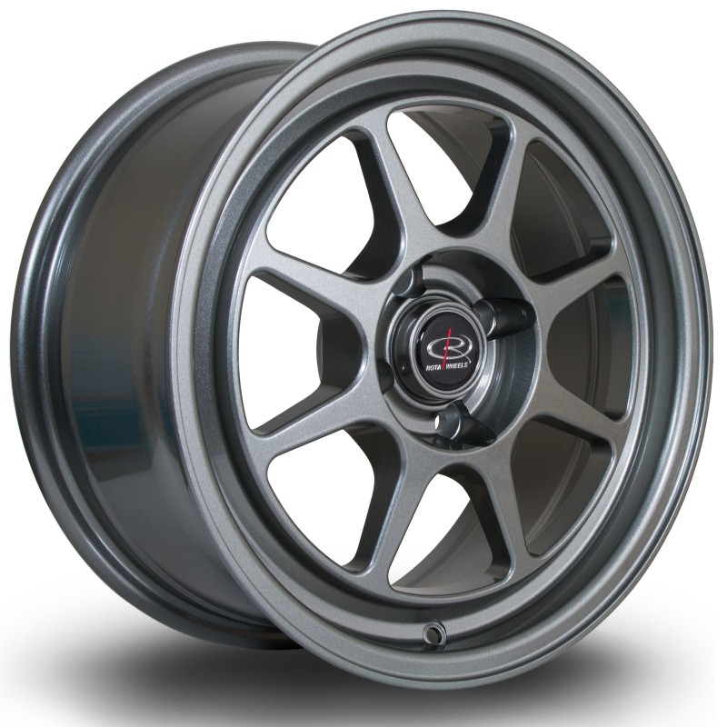 Rota Spec8 15x7" 4x100 ET35, Dark Grey