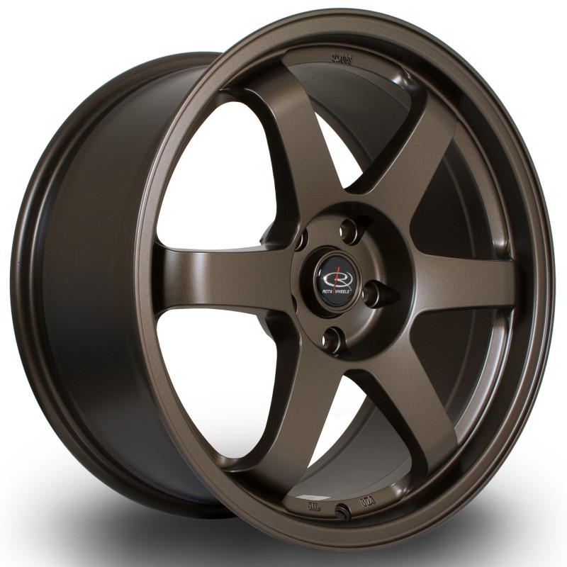 Rota Grid 18x8.5" 5x114.3 ET44, Bronze