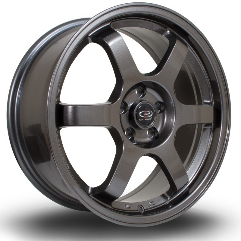 Rota Grid 17x7.5" 4x108 ET45, Gunmetal