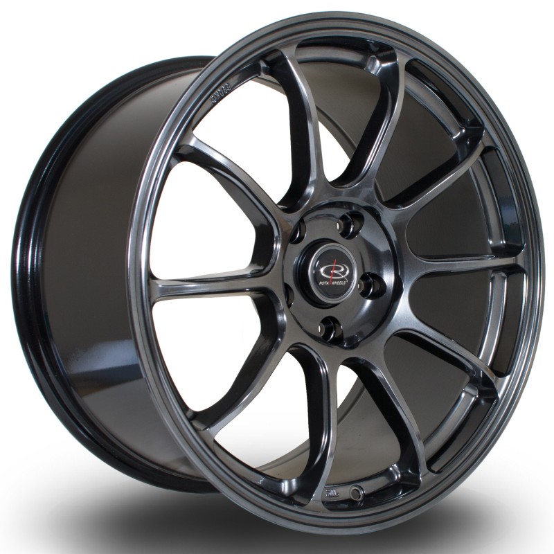 Rota SS10 18x9.5" 5x114.3 ET38, Hyper Black