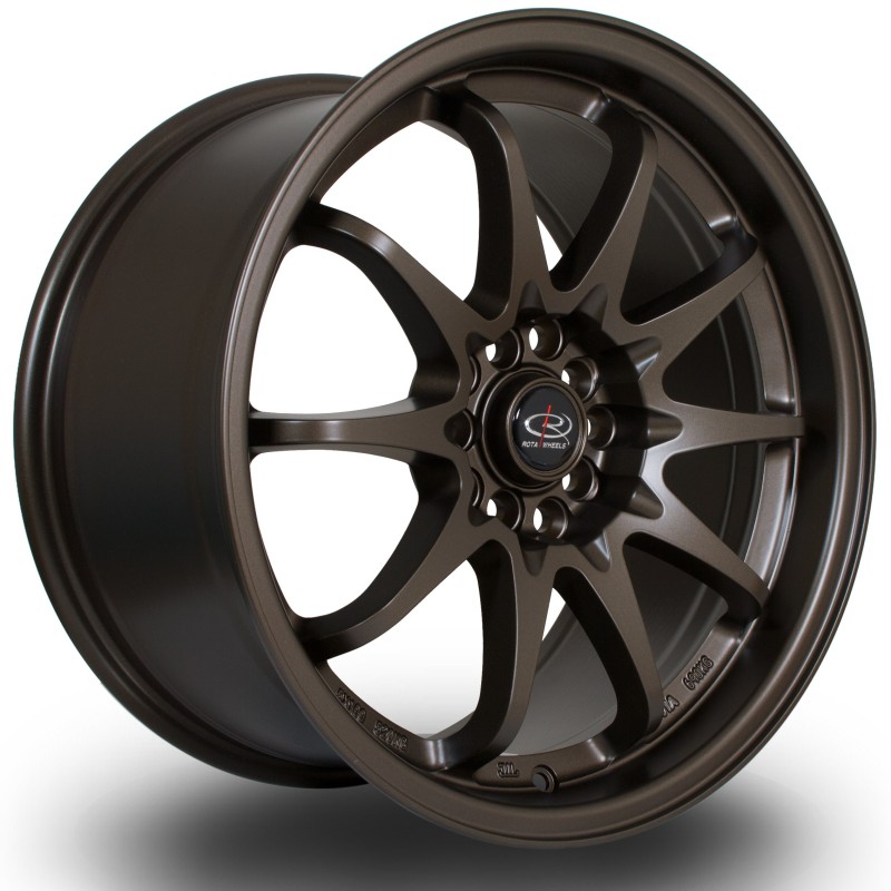 Rota Fighter 17x9" 5x100/114.3 ET50, Flat Bronze