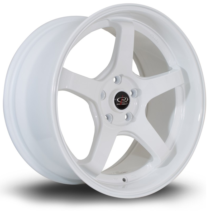 Rota RT5 18x9.5" 5x120 ET35, White
