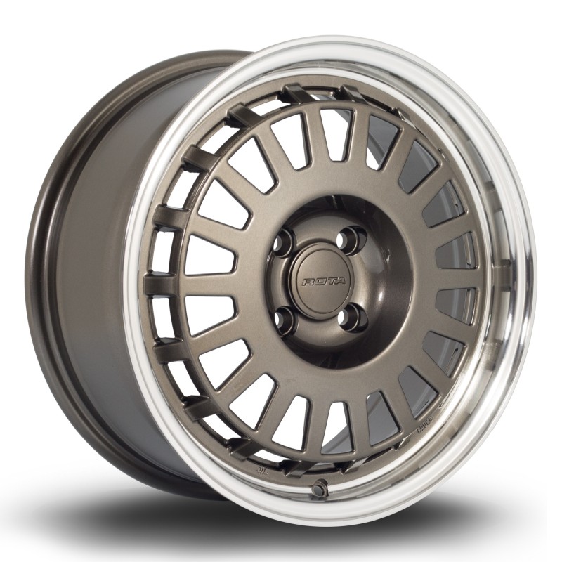 Rota EG6 16x7" 4x100 ET35, Gunmetal