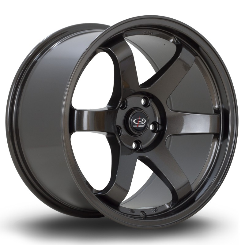 Rota Grid 18x10" 5x114.3 ET35, Gunmetal