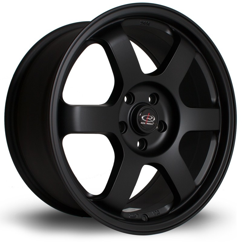 Rota Grid Van 18x8.5" 5x120 ET45, Flat Black