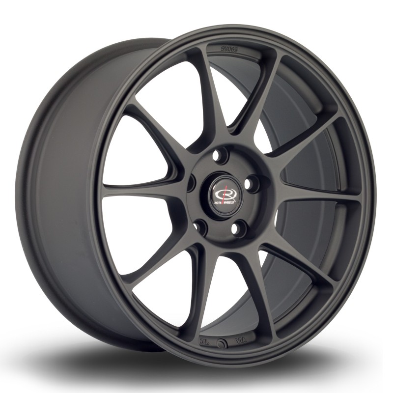 Rota Titan 17x8" 5x114.3 ET42, Satin Black