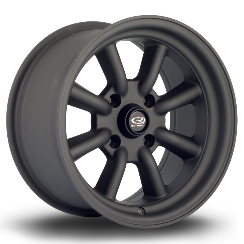 Rota RKR 15x8" 4x114.3 ET0, Satin Black