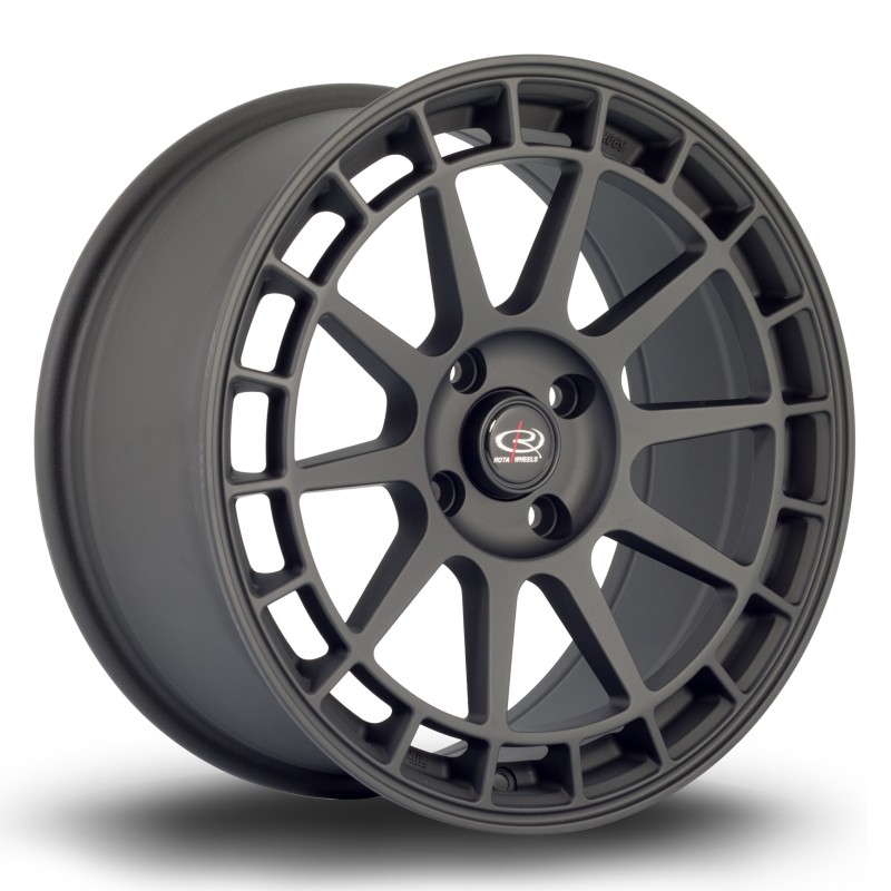Rota Recce 17x8" 4x100 ET35, Satin Black