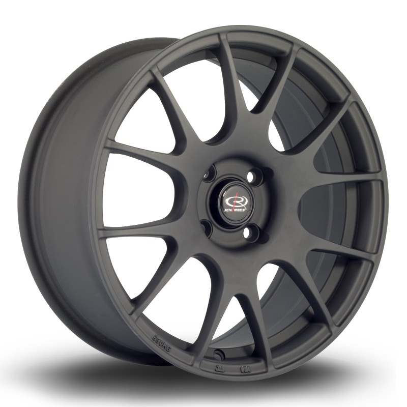 Rota Blitz 17x7.5" 4x108 ET45, Satin Black