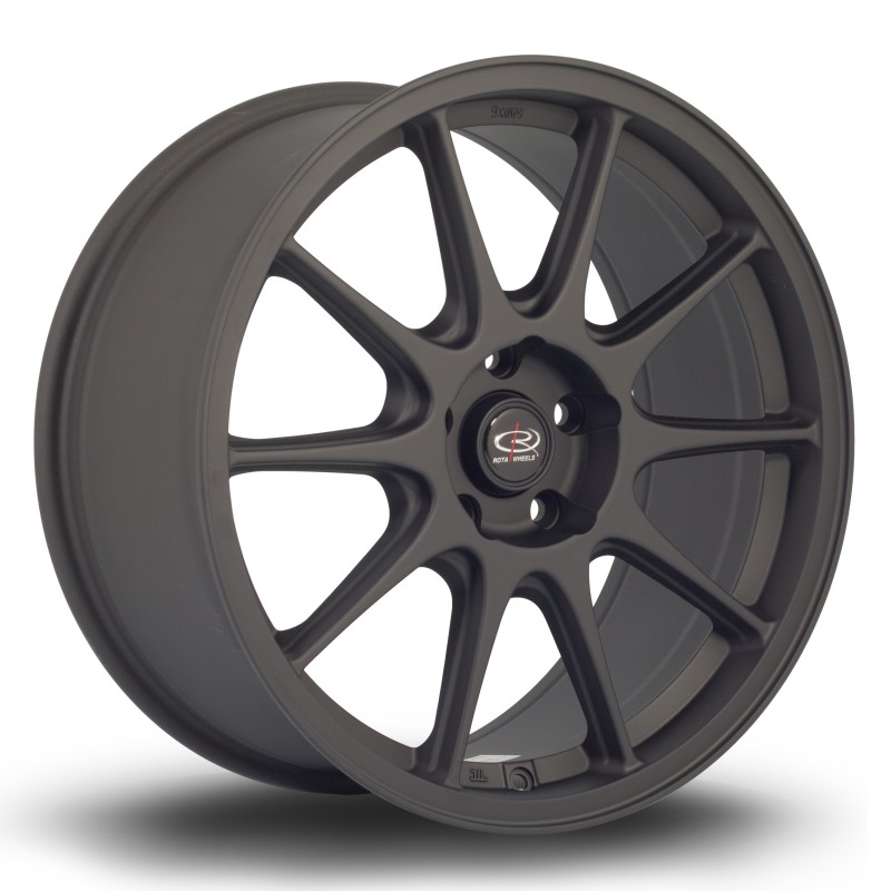 Rota Strike 18x8.5" 5x112 ET44, Flat Black