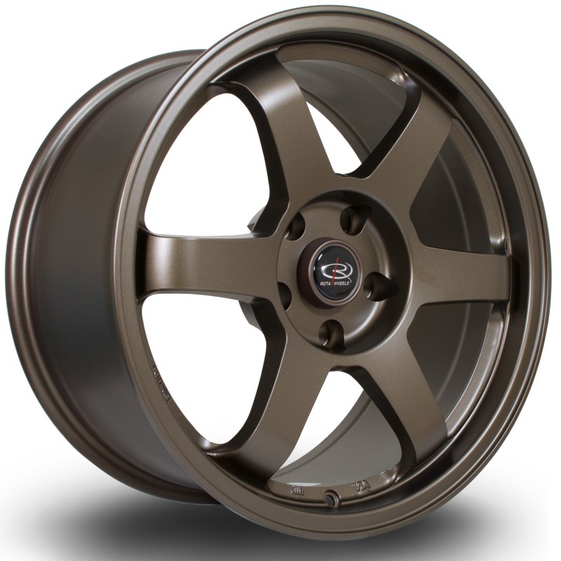 Rota Grid 17x8.5" 5x114.3 ET30, Bronze