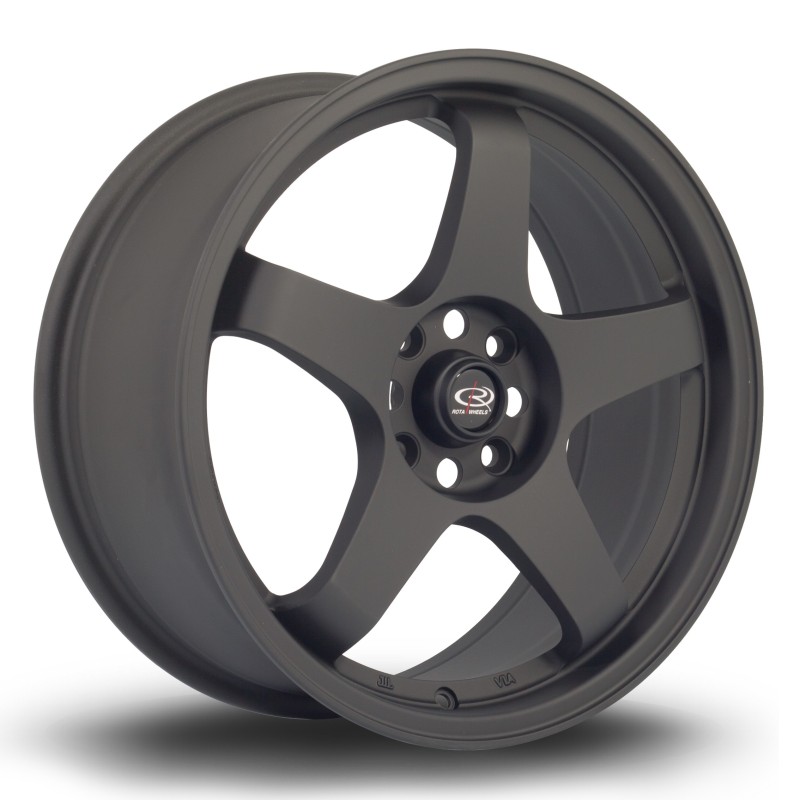 Rota GTR 17x7.5" 4x108 ET45, Flat Black
