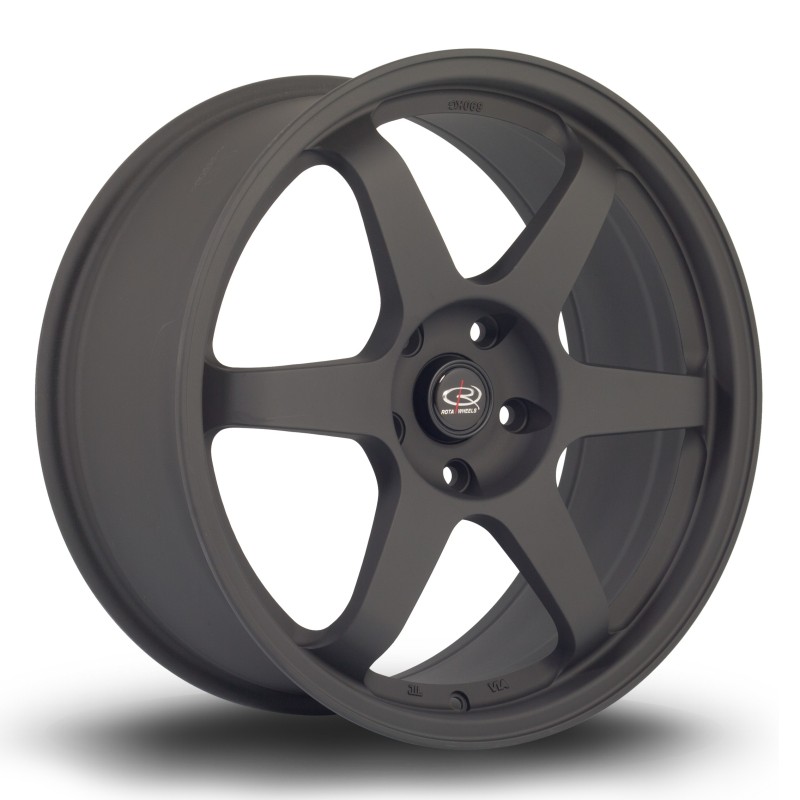 Rota Grid 19x8.5" 5x120 ET48, Flat Black
