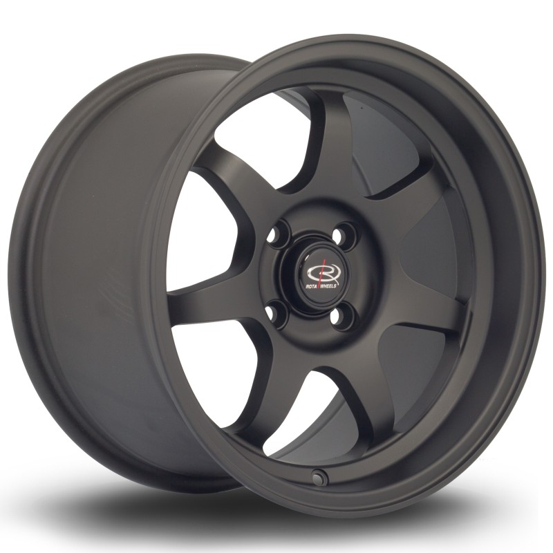 Rota K7 15x9" 4x100 ET36, Flat Black