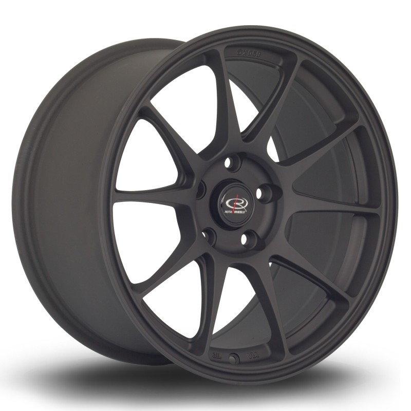 Rota Titan 17x9" 5x114.3 ET42, Flat Black