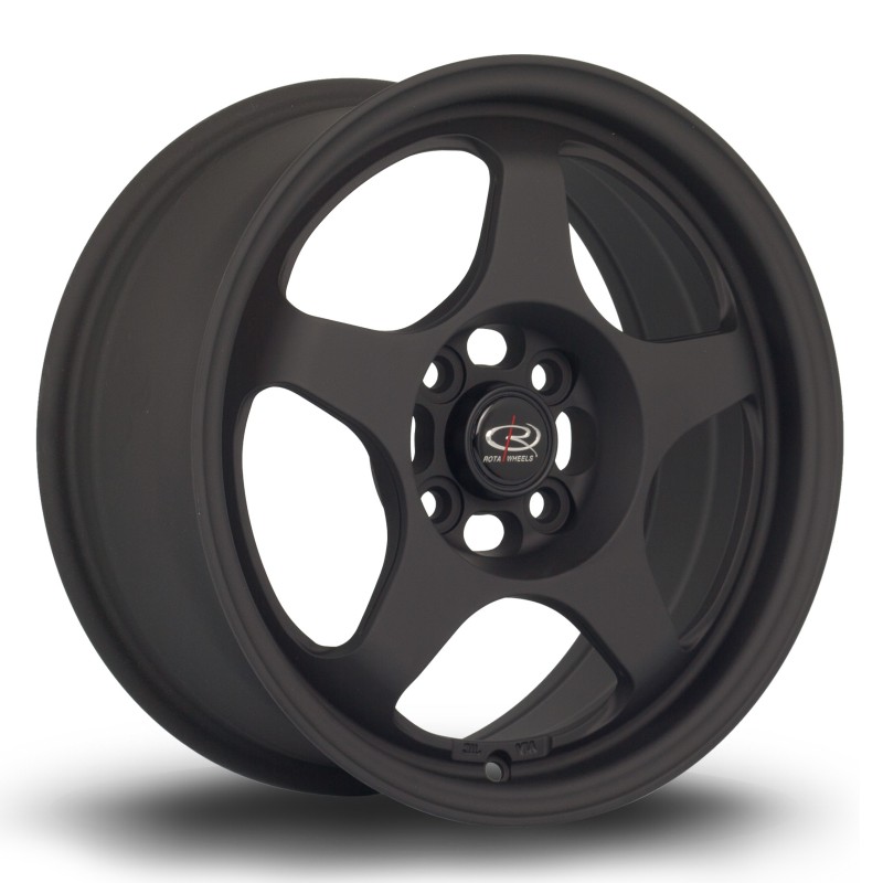 Rota Slipstream 15x6.5" 4x100 ET35, Flat Black