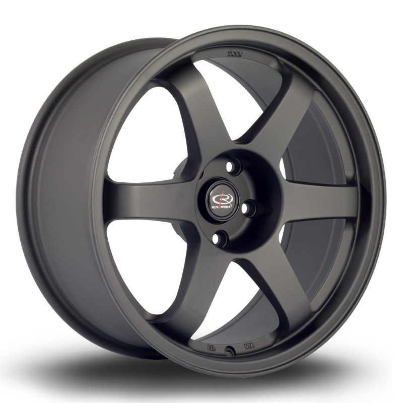 Rota Grid 18x8.5" 5x108 ET42, Flat Black