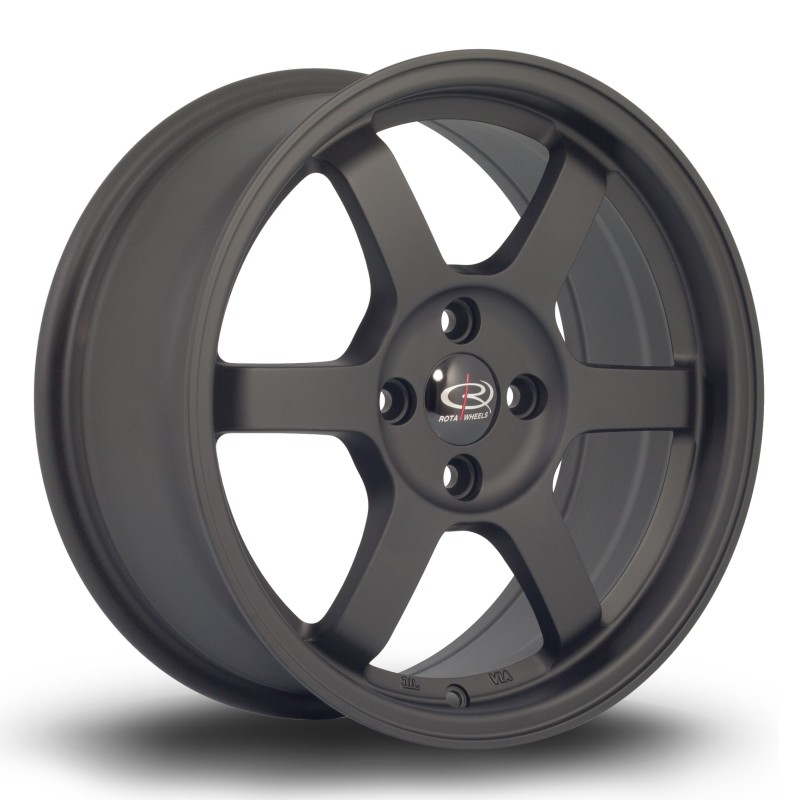 Rota Grid 16x7" 5x114.3 ET40, Flat Black