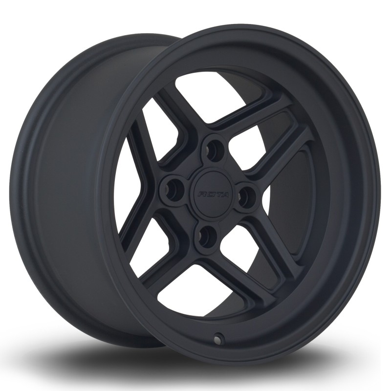 Rota TBT 15x8" 4x108 ET0, Flat Black