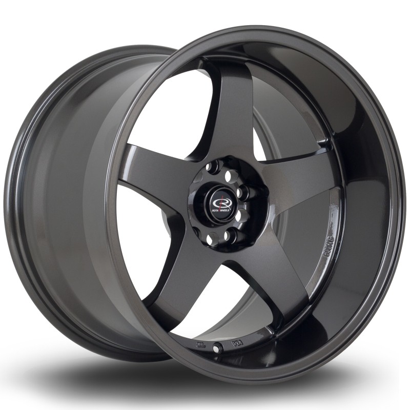 Rota GTR-D 18x12" 5x114.3 ET20, Gunmetal