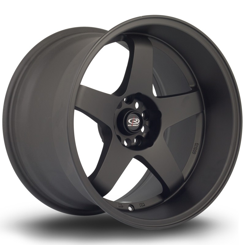 Rota GTR-D 18x12" 5x114.3 ET20, Flat Black