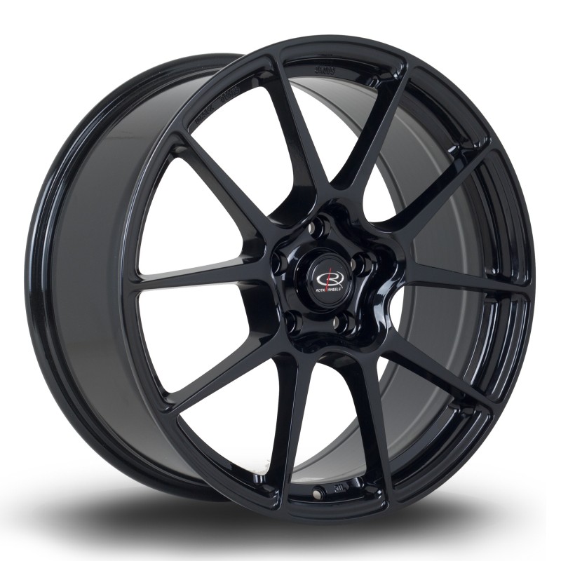 Rota AR10 19x8.5" 5x114.3 ET44, Gloss Black