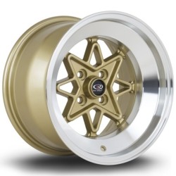 Rota Hachi 15x9" 4x114.3 ET0, Gold