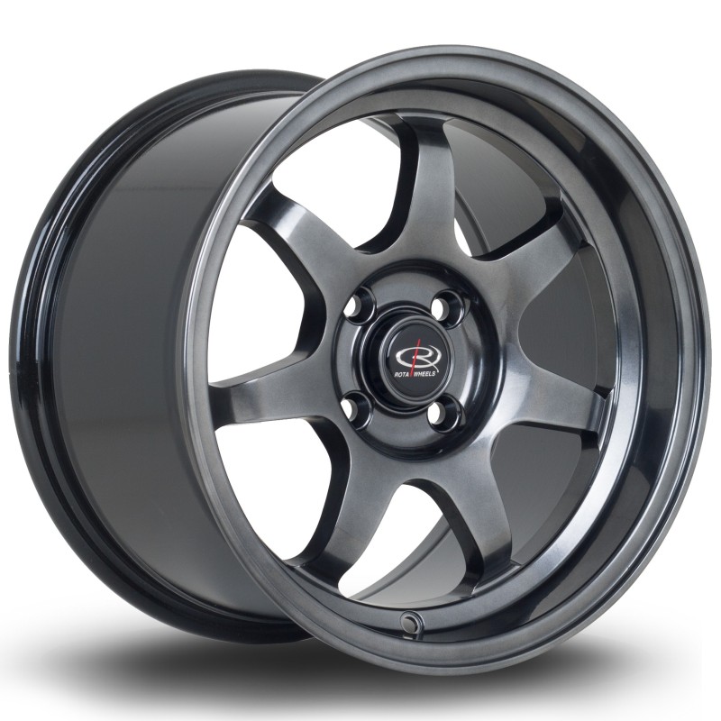 Rota K7 15x9" 4x100 ET36, Hyper Black