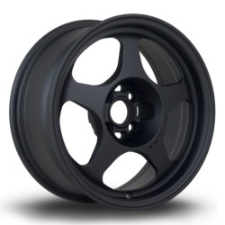 Rota Slipstream 15x6.5" 4x95.25 ET7, Flat Black