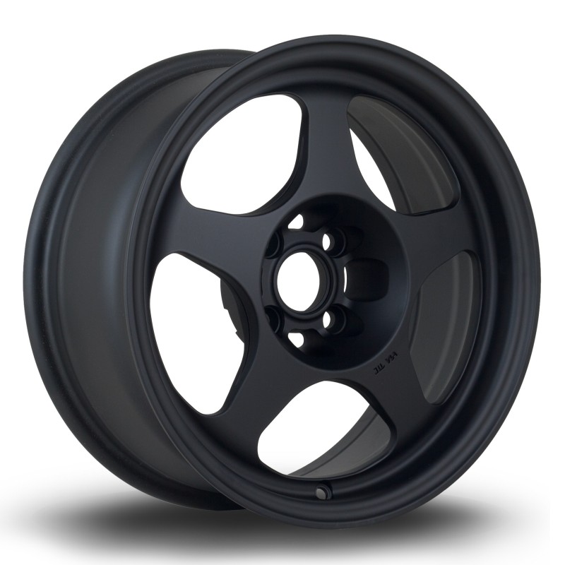 Rota Slipstream 15x6.5" 4x95.25 ET7, Flat Black