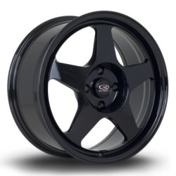 Rota Slipstream 17x7.5" 4x108 ET25, Gloss Black