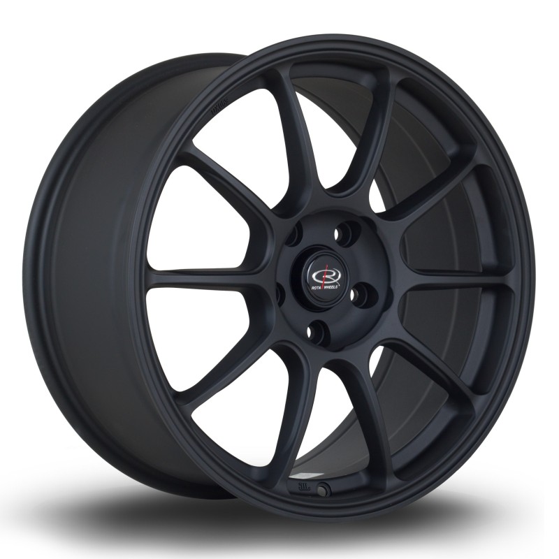 Rota SS10 18x8.5" 5x114.3 ET44, Flat Black