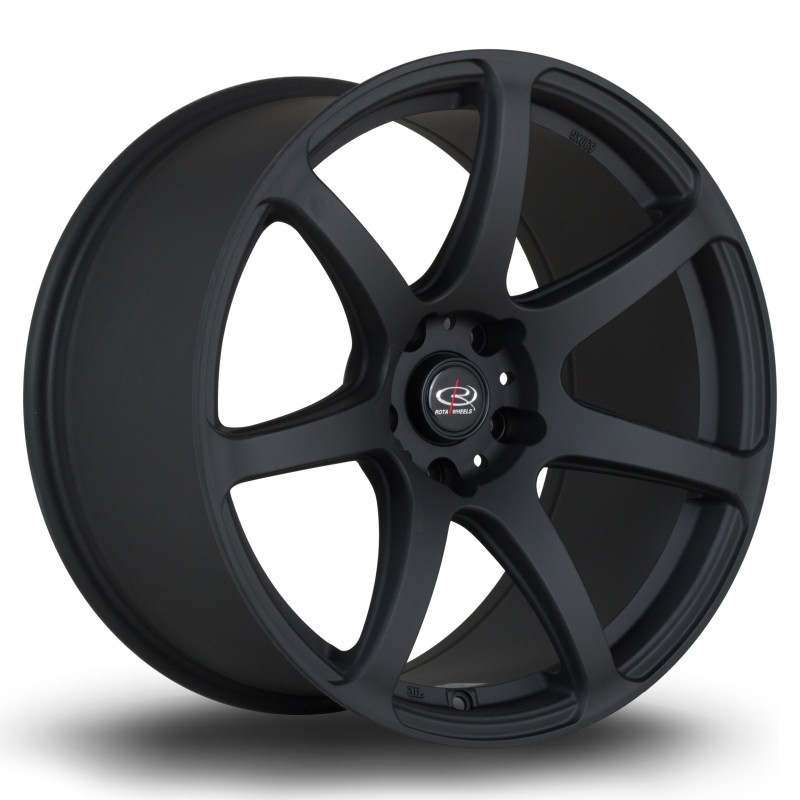 Rota Pro R 18x9.5" 5x114.3 ET30, Flat Black