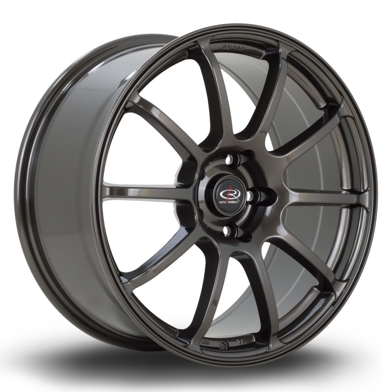 Rota Force2 18x8.5" 5x120 ET45, Gunmetal