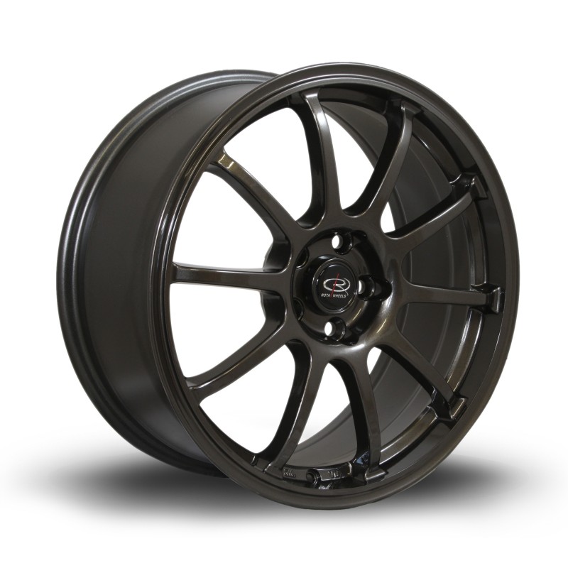 Rota Force 17x7.5" 4x100 ET45, Gunmetal