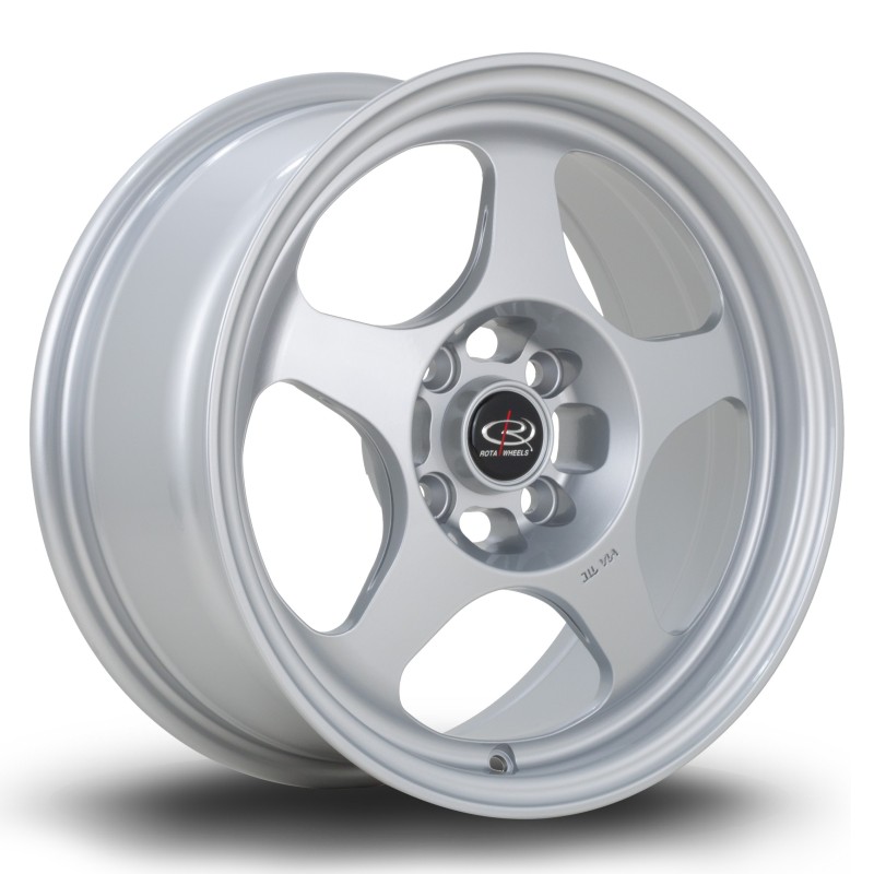 Rota Slipstream 15x7" 4x100 ET28, Silver
