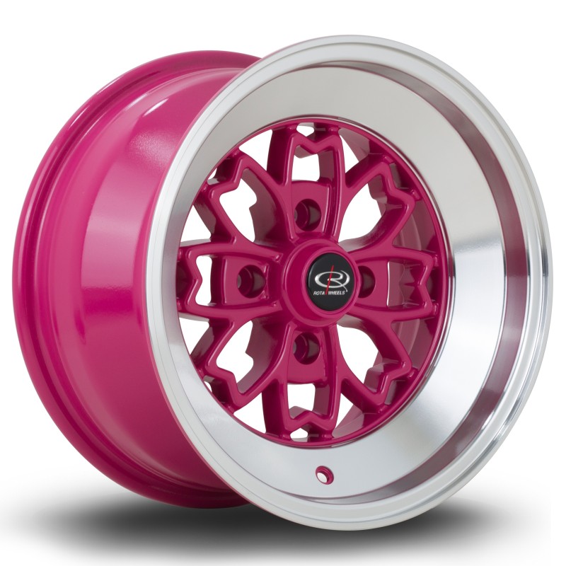 Rota Aleica 15x8" 4x100 ET0, Pink