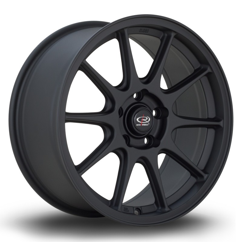 Rota Strike 17x8" 5x114.3 ET42, Flat Black
