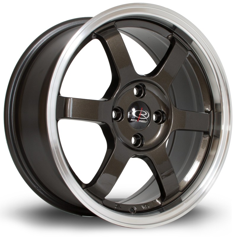 Rota Grid 16x7" 5x114.3 ET40, Gunmetal