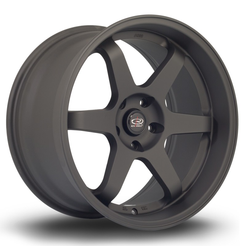 Rota Grid 19x10.5" 5x114.3 ET20, Flat Black
