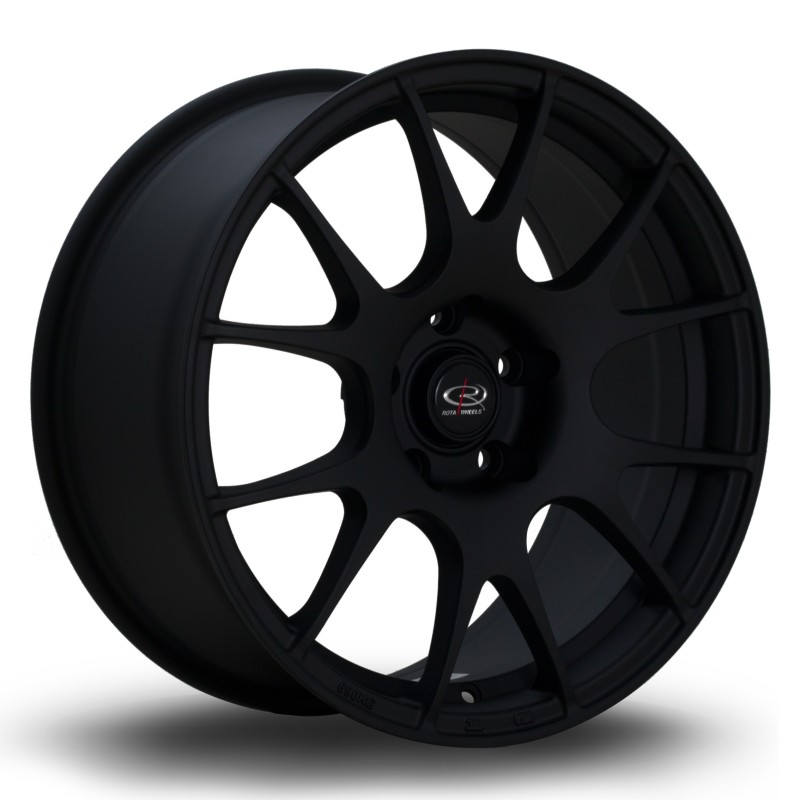 Rota Blitz 17x8" 5x114.3 ET35, Flat Black