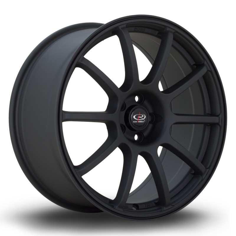 Rota Force 18x8.5" 5x100 ET48, Flat Black
