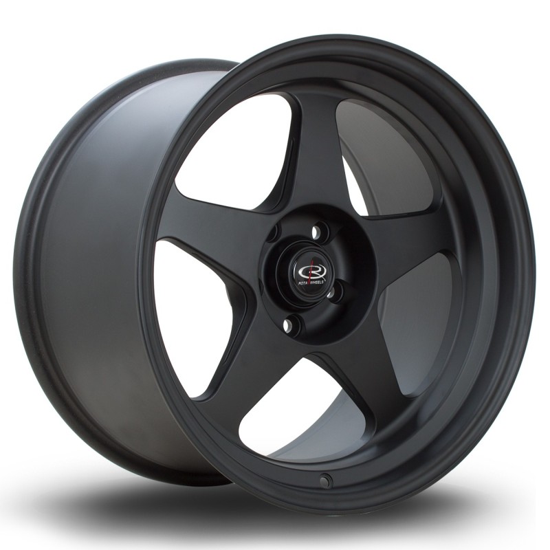 Rota Slipstream 18x10.5" 5x114.3 ET12, Flat Black