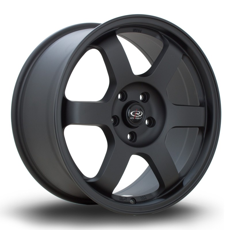 Rota Grid Van 18x8.5" 5x112 ET45, Flat Black