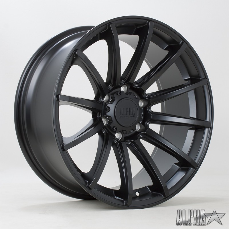 Rota Machete 20x9" 6x139.7 ET10, Satin Black