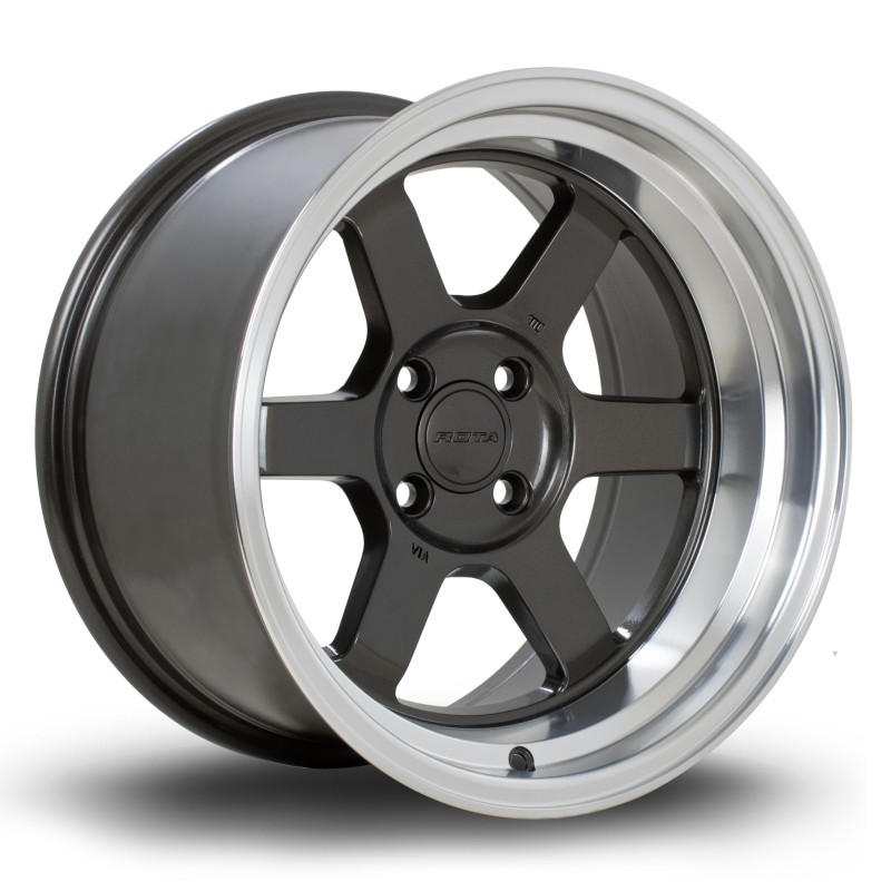 Rota Grid V 16x9" 4x100 ET0, Gunmetal