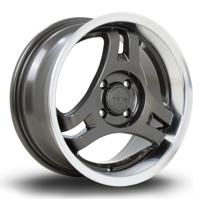 Rota HM3 15x7" 4x100 ET40, Gunmetal
