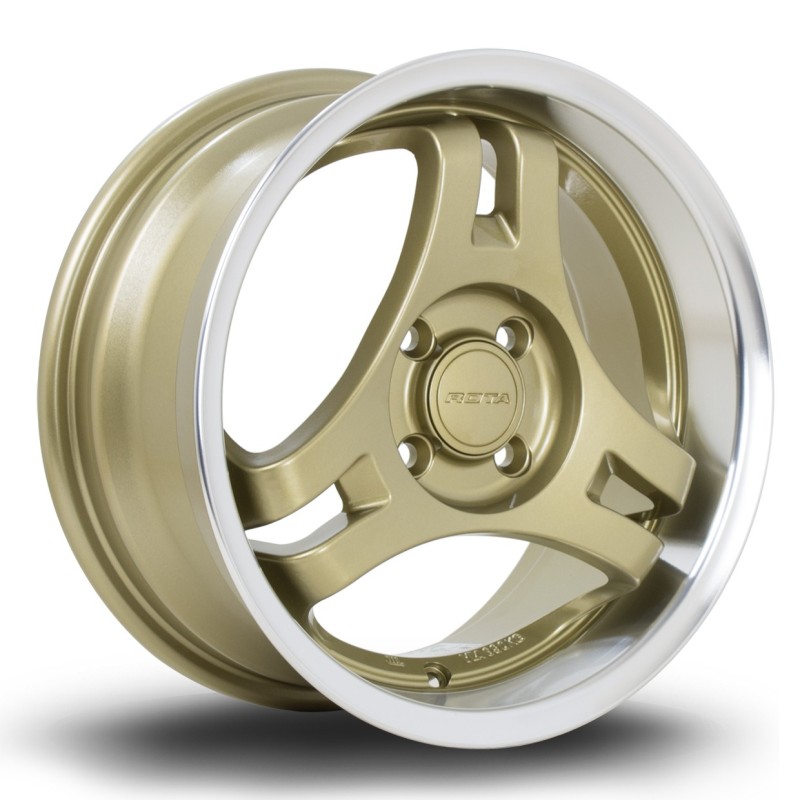 Rota HM3 15x7" 4x100 ET40, Gold